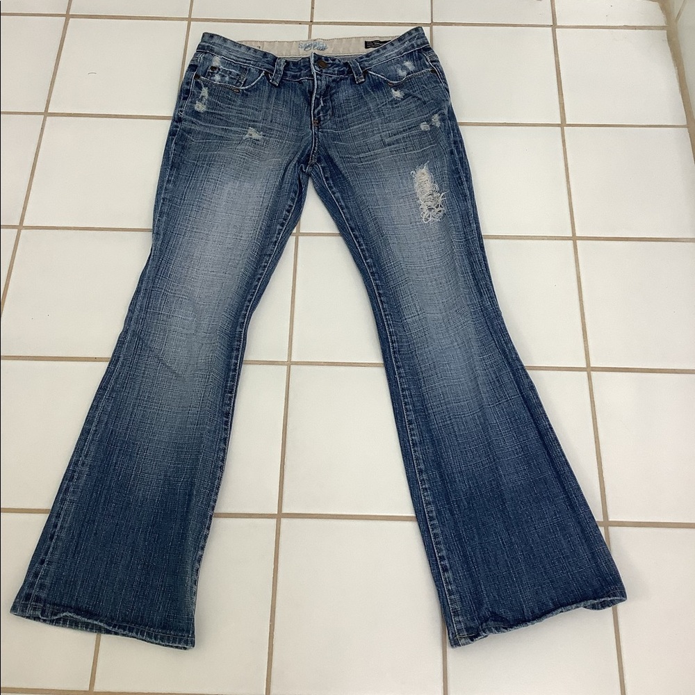 Low Rise medium wash